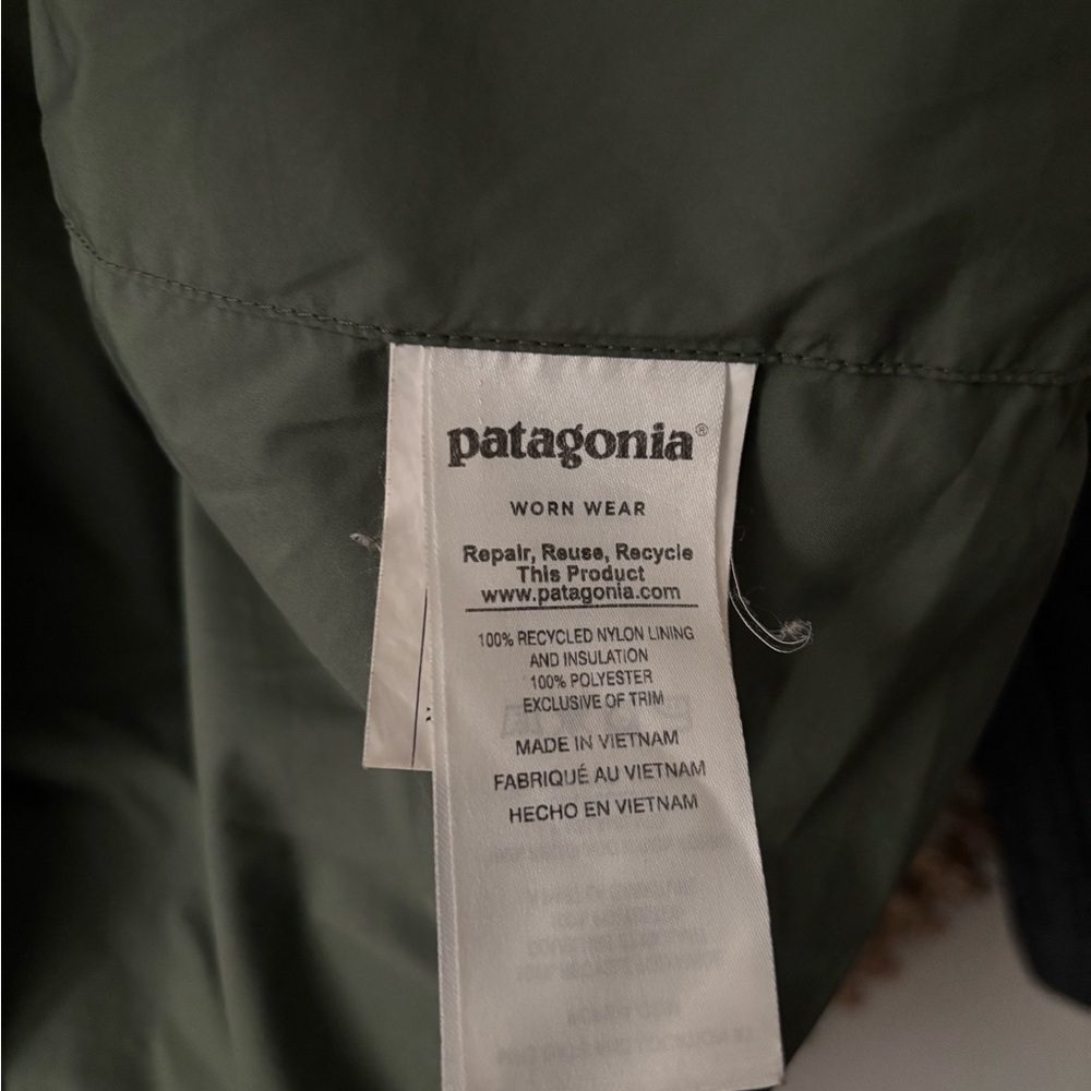 Patagonia Radalie puffer jacket dark green - Picture 6 of 9